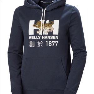 Helly Hanson navy blue Celebration Hoodie size medium